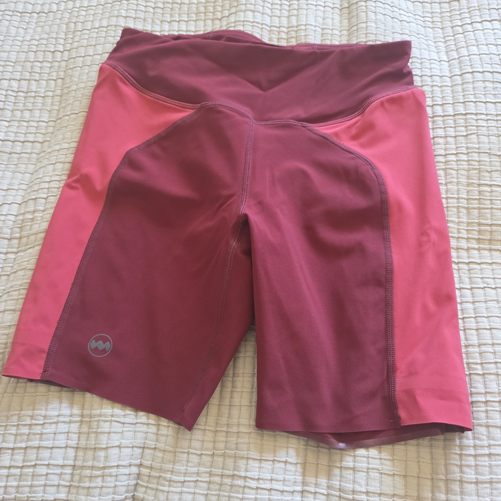 Janji Pink Athletic Shorts Performance Design